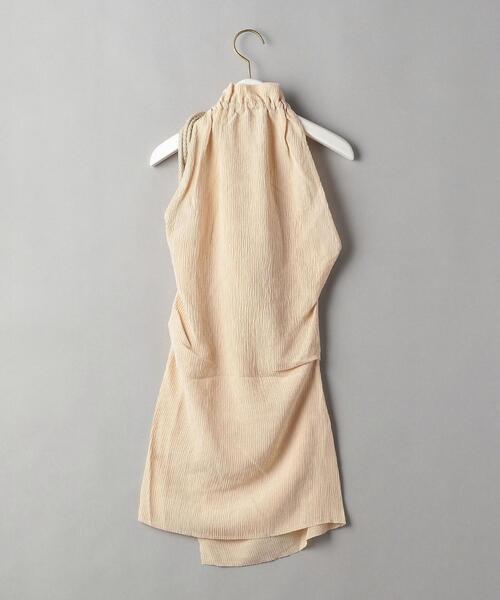 Acne Studios（アクネストゥディオズ）の「＜Acne Studios＞スリットノースリーブブラウス Ψ（シャツ/ブラウス・レディース・ベージュ・34）」の3枚目の写真