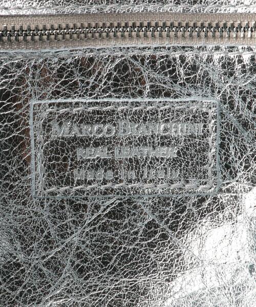 MARCO BIANCHINI（マルコビアンチーニ）の「[ 別注 ][ マルコ ビアンキー二 ] MARCO BIANCHINI CS レザー トート バッグ シルバー（トートバッグ・レディース・シルバー・FREE）」の7枚目の写真