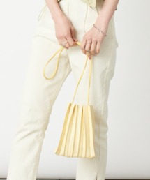 【SETUP7】プリーツPUレザーミニショルダー巾着 KNF