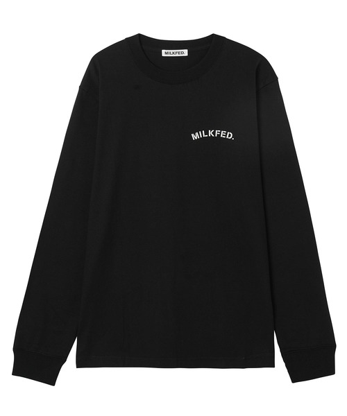 MILKFED.(ミルクフェド)の「LS TEE STRAWBERRY(Tシャツ/カットソー・レディース・ホワイト/ブラック・ONE SIZE)」の11枚目の写真
