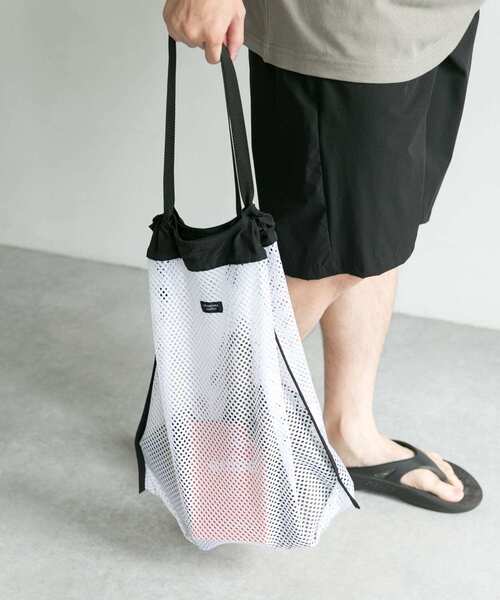 URBAN RESEARCH DOORS（アーバンリサーチドアーズ）の「STANDARD SUPPLY　FIN TOTE（トートバッグ・メンズ・ブラック/ブルー系その他/グレー系その他/ブラック系その他・ONE）」の13枚目の写真