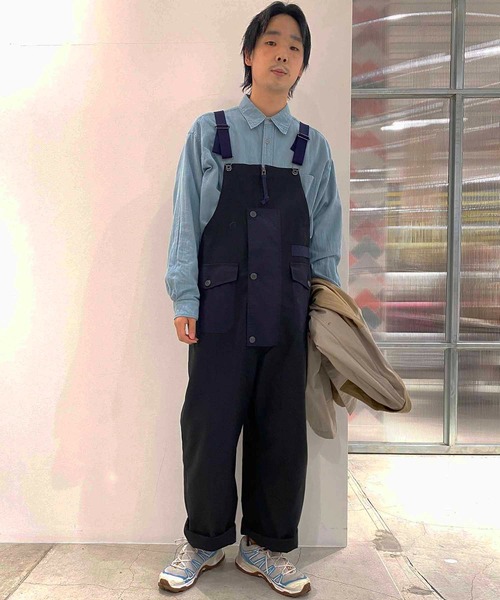 Johnbull(ジョンブル)の「インディゴストライプシャツ(シャツ/ブラウス・メンズ・ブルー・MEDIUM/LARGE/SMALL)」の14枚目の写真