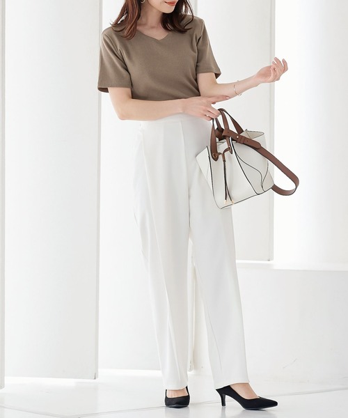 KOBE LETTUCE(コウベレタス)の「ショルダー付き4wayキューブショルダーバッグ(ショルダーバッグ・レディース・キャメル/ブラック系/ベージュ系/ベージュ/イエロー系/グリーン系その他/グレイッシュベージュ/マスタード/ブルー/ブラック/グレー系その他/ネイビー/ホワイト・FREE)」の16枚目の写真