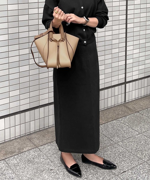 KOBE LETTUCE(コウベレタス)の「ショルダー付き4wayキューブショルダーバッグ(ショルダーバッグ・レディース・キャメル/ブラック系/ベージュ系/ベージュ/イエロー系/グリーン系その他/グレイッシュベージュ/マスタード/ブルー/ブラック/グレー系その他/ネイビー/ホワイト・FREE)」の19枚目の写真