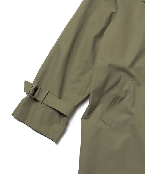 B:MING by BEAMS(ビーミングバイビームス)の「B:MING by BEAMS / 撥水 ステンカラー コート 21AW(ステンカラーコート・レディース・ベージュ/オリーブ・SMALL/MEDIUM)」の13枚目の写真