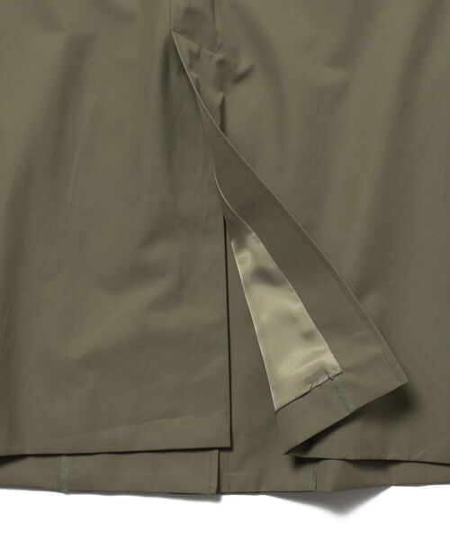 B:MING by BEAMS(ビーミングバイビームス)の「B:MING by BEAMS / 撥水 ステンカラー コート 21AW(ステンカラーコート・レディース・ベージュ/オリーブ・SMALL/MEDIUM)」の8枚目の写真