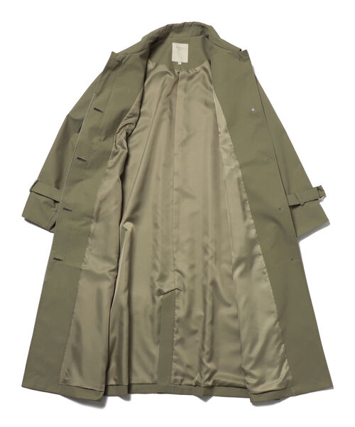 B:MING by BEAMS(ビーミングバイビームス)の「B:MING by BEAMS / 撥水 ステンカラー コート 21AW(ステンカラーコート・レディース・ベージュ/オリーブ・SMALL/MEDIUM)」の15枚目の写真