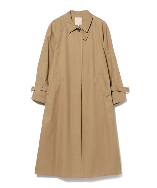 B:MING by BEAMS(ビーミングバイビームス)の「B:MING by BEAMS / 撥水 ステンカラー コート 21AW(ステンカラーコート・レディース・ベージュ/オリーブ・SMALL/MEDIUM)」の17枚目の写真