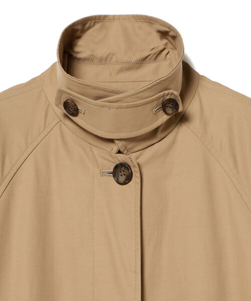 B:MING by BEAMS(ビーミングバイビームス)の「B:MING by BEAMS / 撥水 ステンカラー コート 21AW(ステンカラーコート・レディース・ベージュ/オリーブ・SMALL/MEDIUM)」の11枚目の写真