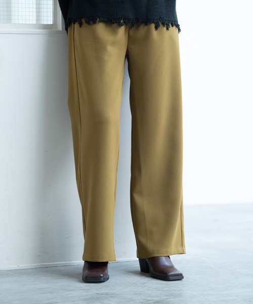 Happy John（ハッピージョン）の「basic color slacks pants/ベーシックカラースラックスパンツ（スラックス・レディース・ブラック/ダークグリーン/マスタード/ブルーグレー/イエロー/カーキ/ピンク・SMALL/MEDIUM）」の13枚目の写真
