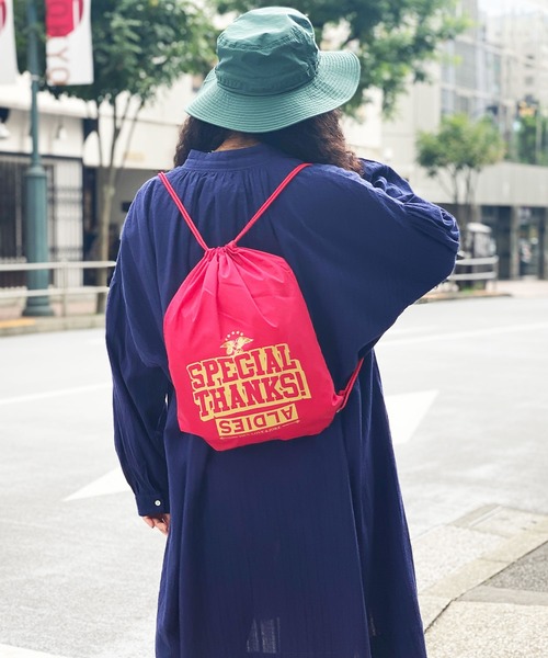 ALDIES(アールディーズ)の「ST Knapsack / エスティーナップサック(バックパック/リュック・メンズ・グレー/ネイビー/ベージュ/グリーン/ブラック/レッド・FREE)」の19枚目の写真