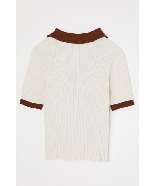 MOUSSY×XG RANDOM RIB KNIT ポロ MOUSSY×XG RANDOM RIB KNIT ポロ レディース