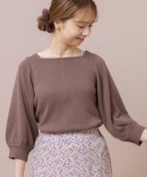 flower（フラワー）の「ナチュラルパフニット（ニット/セーター）」