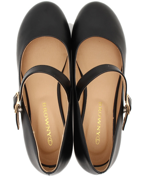 WEGO（ウィゴー）の「WEGO/ワンストラップパンプス（パンプス・レディース・ホワイト/ブラック/パープル/ピンク/ピンク系その他・MEDIUM/LARGE）」の6枚目の写真