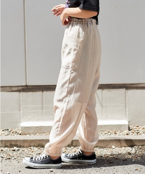 cepo（セポ）の「シアーワークイージーパンツ（その他パンツ・レディース・カーキ/ベージュ・M）」の19枚目の写真