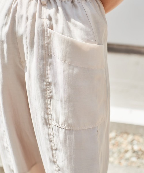 cepo（セポ）の「シアーワークイージーパンツ（その他パンツ・レディース・カーキ/ベージュ・M）」の15枚目の写真