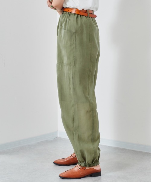 cepo（セポ）の「シアーワークイージーパンツ（その他パンツ・レディース・カーキ/ベージュ・M）」の10枚目の写真