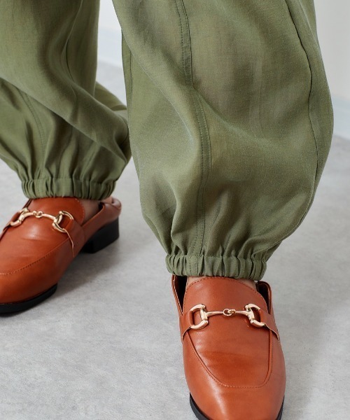 cepo（セポ）の「シアーワークイージーパンツ（その他パンツ・レディース・カーキ/ベージュ・M）」の6枚目の写真