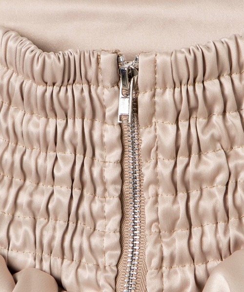 Romansual（ロマンシュアル）の「Romansual/ドレープペンシルスカート（スカート・レディース・ブラック/ベージュ・SMALL/MEDIUM）」の11枚目の写真