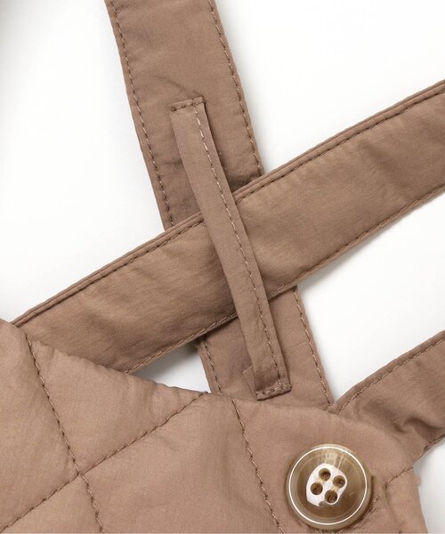 apres les cours(アプレレクール)の「キルトジャンスカ(ジャンパースカート・キッズ・ベージュ/アイボリー・110/120/80/130/100/90/140)」の12枚目の写真