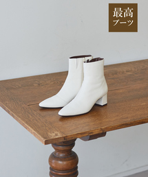 PICHE ABAHOUSE | 【最高ブーツ/5.5cmヒール】スクエアトゥブーツ(ブーツ)
