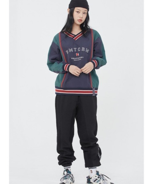 ROMANTIC CROWN(ロマンティッククラウン)の「【ROMANTIC CROWN】RMTC CLUB WARM UP(その他トップス・メンズ・ネイビー/オートミール・M)」の12枚目の写真