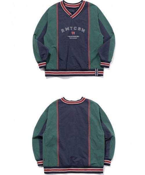 ROMANTIC CROWN(ロマンティッククラウン)の「【ROMANTIC CROWN】RMTC CLUB WARM UP(その他トップス・メンズ・ネイビー/オートミール・M)」の13枚目の写真