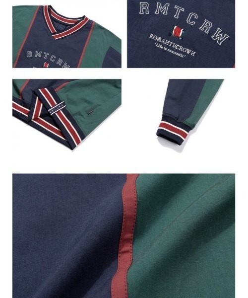 ROMANTIC CROWN(ロマンティッククラウン)の「【ROMANTIC CROWN】RMTC CLUB WARM UP(その他トップス・メンズ・ネイビー/オートミール・M)」の14枚目の写真