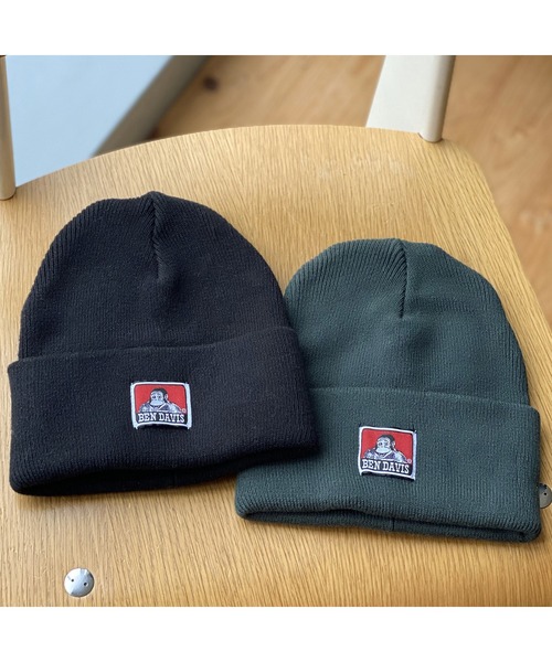 BEN DAVIS（ベンデイビス）の「《BEN DAVIS》CLASSIC KNIT CAP（ニットキャップ/ビーニー・レディース・ブラック/ダークグリーン/パープル/オフホワイト/ヘザーグレー/モカ/ブルー系その他/キャメル/ライトベージュ・FREE）」の13枚目の写真