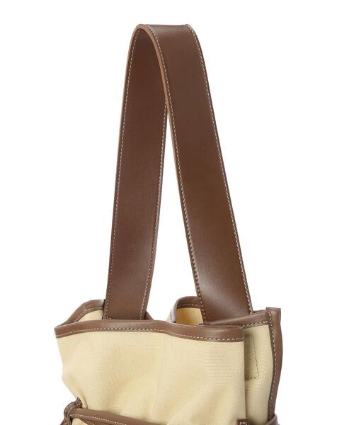 AMERICAN HOLIC(アメリカンホリック)の「キャンバスビッグワンショルダーバッグ(トートバッグ・レディース・ブラック/ブラウン/アイボリー・FREE)」の10枚目の写真