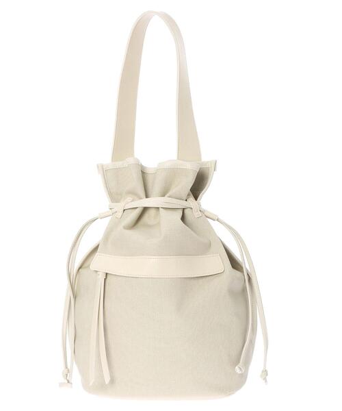 AMERICAN HOLIC(アメリカンホリック)の「キャンバスビッグワンショルダーバッグ(トートバッグ・レディース・ブラック/ブラウン/アイボリー・FREE)」の14枚目の写真