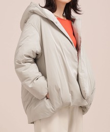 NANO universe | ECO CLOUD 中綿フーディオーバーブルゾン(ブルゾン)