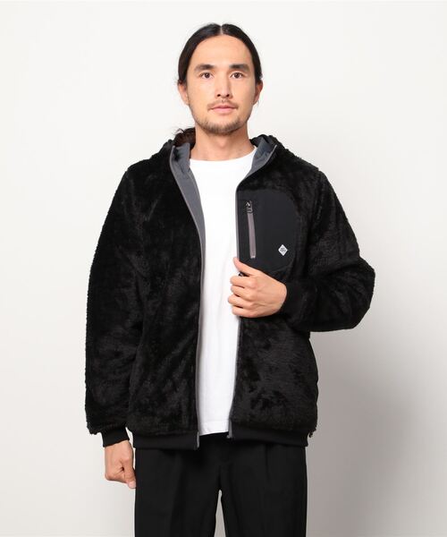 gym master（ジムマスター）の「【gym master/ジムマスター】リバーシブル ボアジャケット/マウンテンパーカー/タスロンフードJKT/防風（ブルゾン・メンズ・ブラック/その他/ベージュ/その他1・XL/L/S/M）」の17枚目の写真