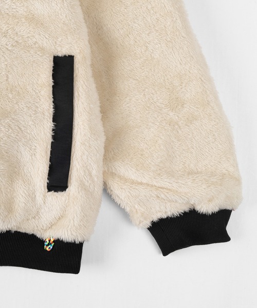 gym master（ジムマスター）の「【gym master/ジムマスター】リバーシブル ボアジャケット/マウンテンパーカー/タスロンフードJKT/防風（ブルゾン・メンズ・ブラック/その他/ベージュ/その他1・XL/L/S/M）」の21枚目の写真