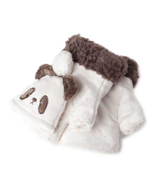 DRESKIP（ドレスキップ）の「◆おもしろアニマル2WAY手袋（手袋・レディース・ブラック系/ブラック/ブラウン系4/ベージュ/ブラウン系・00）」の3枚目の写真