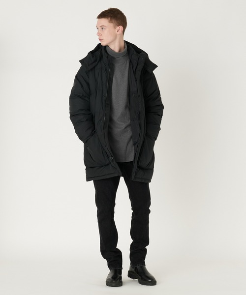 Levi's（リーバイス）の「Levi's/リーバイス FILLMORE フーディー ダウンジャケット JET BLACK（ダウンジャケット/コート・メンズ・ブラック・L/M/S/XL）」の20枚目の写真