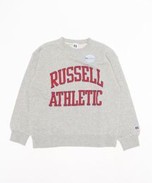 Russell Athletic | 【RUSSELL ATHLETIC】アーチプリントクルースウェット（100～150cm）(スウェット)