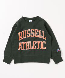 Russell Athletic | 【RUSSELL ATHLETIC】アーチプリントクルースウェット（100～150cm）(スウェット)