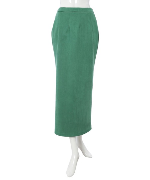 fifth（フィフス）の「スエードタッチナロースカート（スカート・レディース・アイボリー/グリーン/パープル・SMALL/MEDIUM）」の11枚目の写真