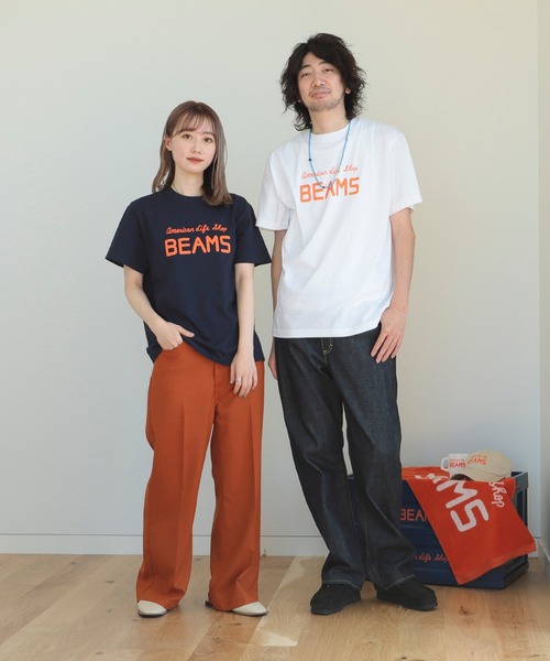 BEAMS（ビームス）の「BEAMS / 『45th Classic Logo Products』 SHORT SLEEVE T（Tシャツ/カットソー・メンズ・ホワイト/ブラック/ネイビー/グレー・SMALL/MEDIUM/LARGE/X-LARGE/XX-LARGE）」の6枚目の写真