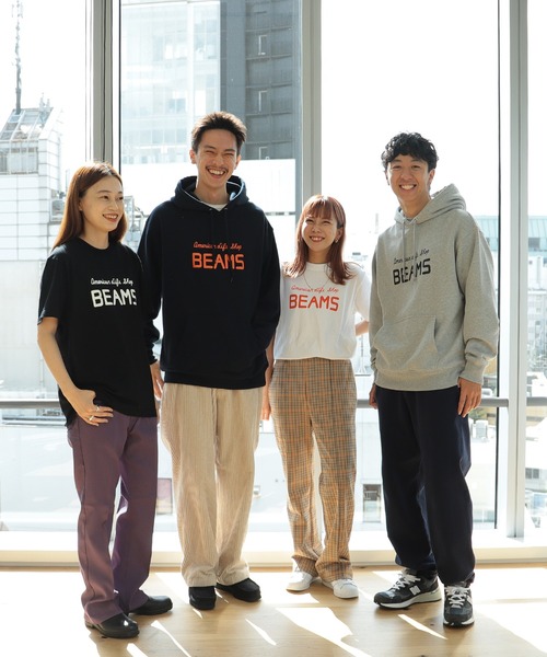 BEAMS（ビームス）の「BEAMS / 『45th Classic Logo Products』 SHORT SLEEVE T（Tシャツ/カットソー・メンズ・ホワイト/ブラック/ネイビー/グレー・SMALL/MEDIUM/LARGE/X-LARGE/XX-LARGE）」の5枚目の写真