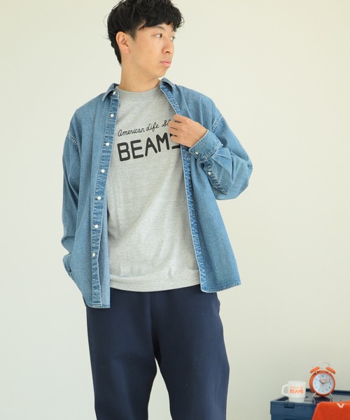 BEAMS（ビームス）の「BEAMS / 『45th Classic Logo Products』 SHORT SLEEVE T（Tシャツ/カットソー・メンズ・ホワイト/ブラック/ネイビー/グレー・SMALL/MEDIUM/LARGE/X-LARGE/XX-LARGE）」の15枚目の写真