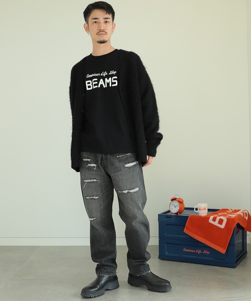BEAMS（ビームス）の「BEAMS / 『45th Classic Logo Products』 SHORT SLEEVE T（Tシャツ/カットソー・メンズ・ホワイト/ブラック/ネイビー/グレー・SMALL/MEDIUM/LARGE/X-LARGE/XX-LARGE）」の19枚目の写真