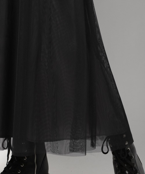 BARNYARDSTORM(バンヤードストーム)の「BARNYARDSTORM / チュールスカート(スカート・レディース・ブラック/ブラウン・1/0/00)」の16枚目の写真