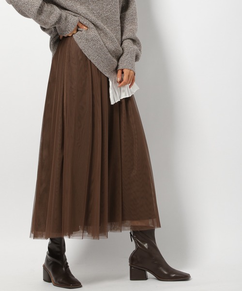 BARNYARDSTORM(バンヤードストーム)の「BARNYARDSTORM / チュールスカート(スカート・レディース・ブラック/ブラウン・1/0/00)」の18枚目の写真