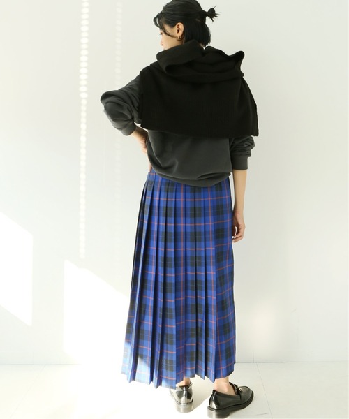 Simplicite(サンプリシテ)の「サキゾメキルトスカート(スカート・レディース・アイボリー/ブルー系その他・FREE)」の11枚目の写真