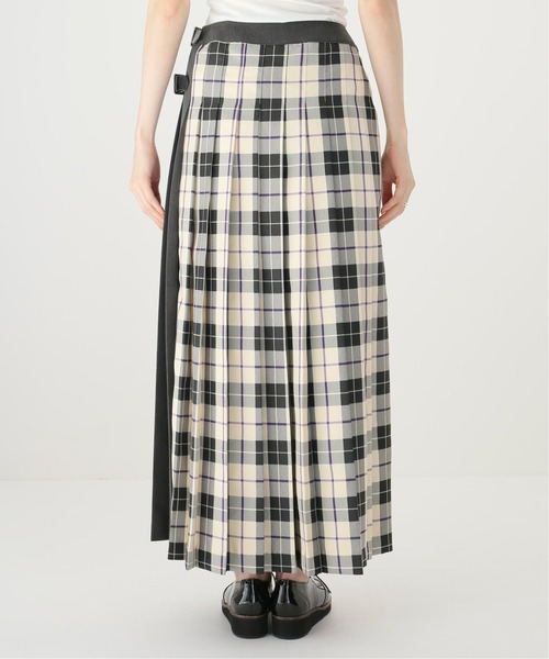 Simplicite(サンプリシテ)の「サキゾメキルトスカート(スカート・レディース・アイボリー/ブルー系その他・FREE)」の21枚目の写真