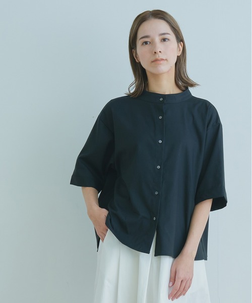 セール Kelen ケレン バックフレアワイドスタンドネックブラウス Tao Tr シャツ ブラウス Kelen ケレン のファッション通販 Zozotown