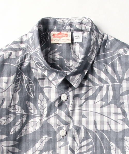 BEAMS BOY（ビームスボーイ）の「◎BEAMS BOY / 裾コード ギンガム プリント ブルゾン（ブルゾン・レディース・グレー/ブルー・ONE SIZE）」の22枚目の写真