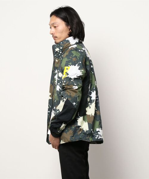 PEARLY GATES】テクノブレイン30dナイロンリップ柄＋フリース